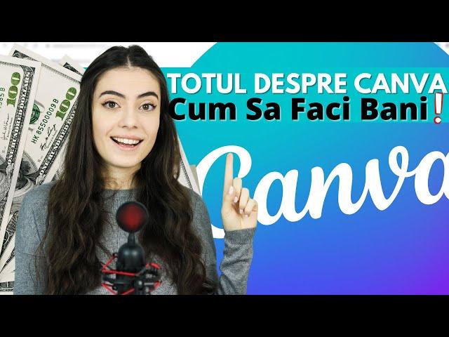 Bani Online Cu Aplicatia Canva? (Tutorial Canva Pentru Incepatori)- Metode De A Castiga Bani Online!