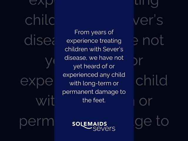 Can Sever’s Disease Cause Permanent Damage To My Child’s Feet