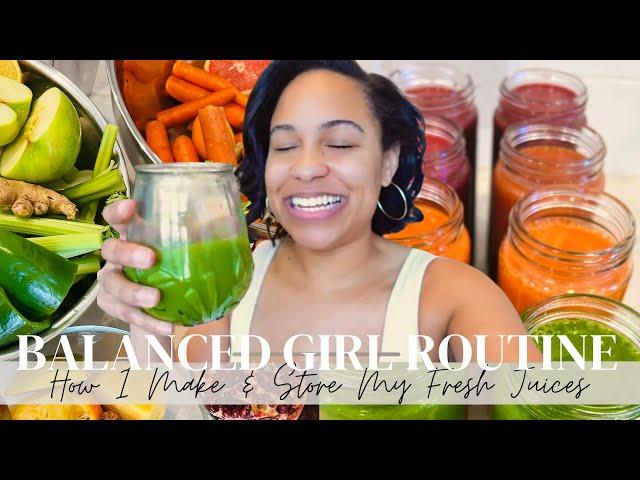 Juicing For Beginners 2023 : How I Make & Store My Juices *weight loss and immunity