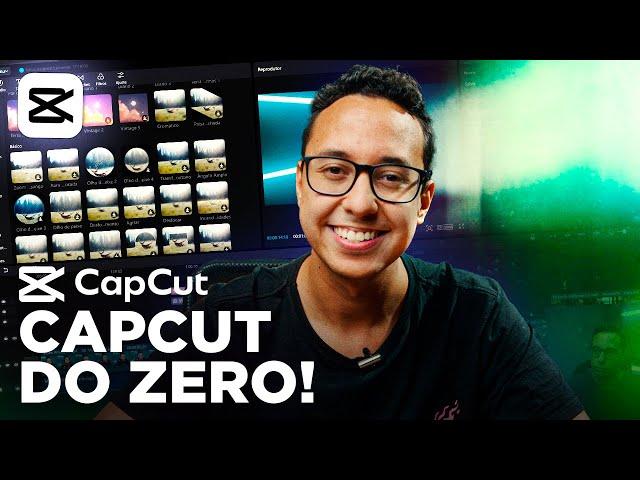 Como usar o CAPCUT DO ZERO no PC - Tutorial de Edição Essencial 2.0