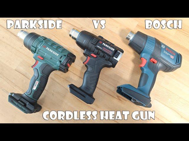 Bosch GHG 18V-50 vs Parkside Performance PPHLGA 20-LI A1Cordless Heat Gun