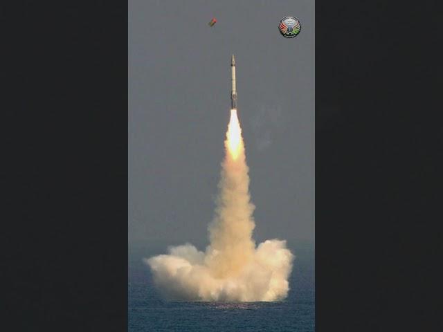 India Test Fires The K-4 Submarine Launched Ballistic Missile | #shorts  #defence #indiannavy