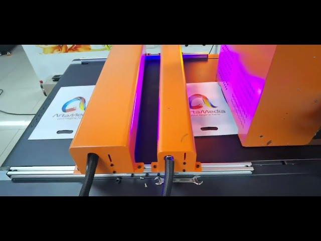 Robotjet UV single pass digital printer