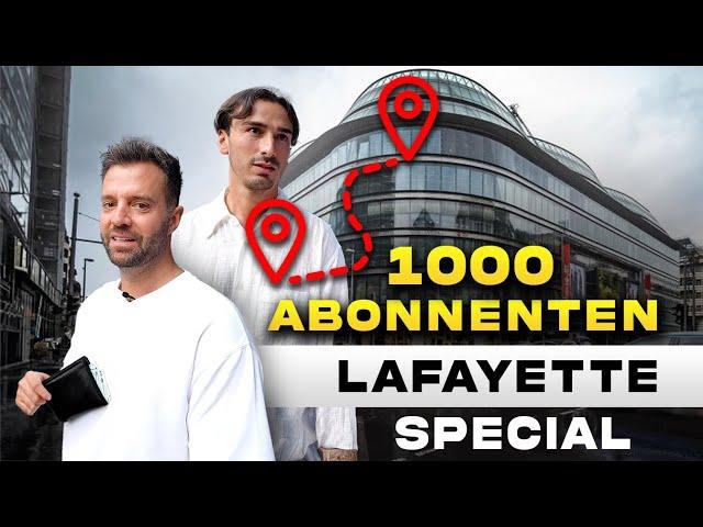 Said darf mit Amex shoppen gehen im Lafayette | Entrepreneur & Car Collector | Isi.Tat