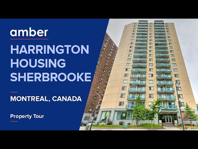 Property Tour | Harrington Housing Sherbrooke, Montreal | Student Accommodation in Canada | amber