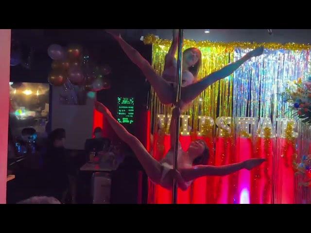 VIP STAR ⭐️ HON ATSUGI back to back show’s pole dance and aerial dancing ⭐️japanese dancers ⭐️