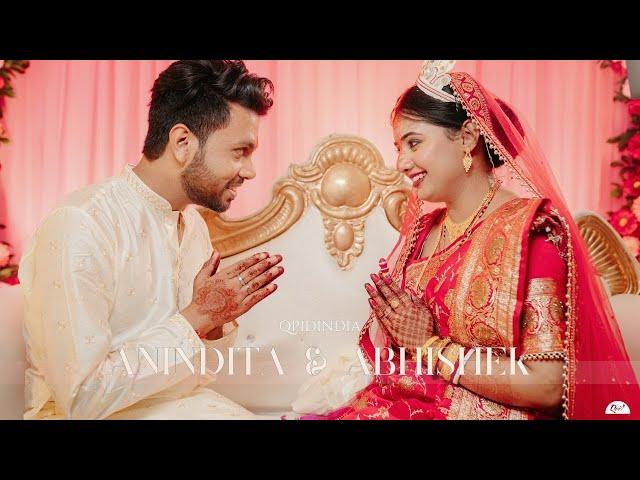 Best Bengali Wedding Video | Anindita & Abhishek | Bengali Wedding photographer in Kolkata Qpid