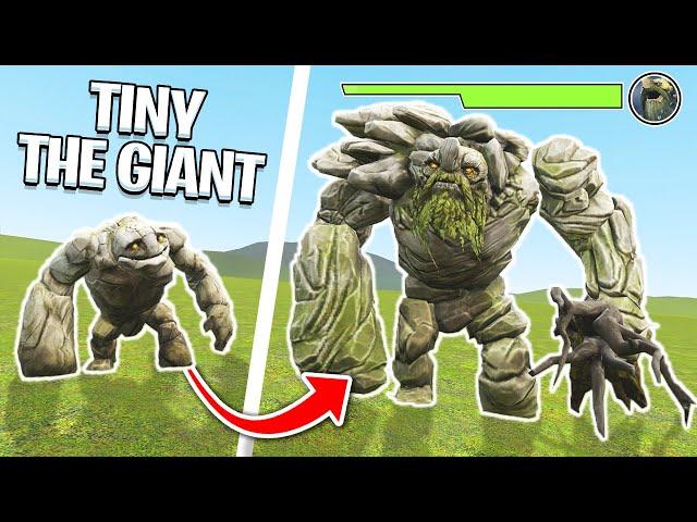 Meet the Evolving Rock Giant... TINY! (Garry's Mod)