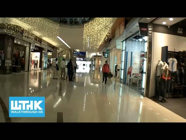 How to walk from HK airport T2 Drop off to Terminal 2 Depature area - Walkthrough HK