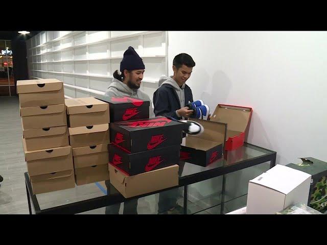 Sneakerheads pouring their love of shoes into their dream store: 'Kicks Boomin'