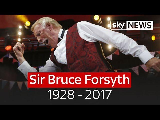 Veteran TV host Sir Bruce Forsyth dies at 89