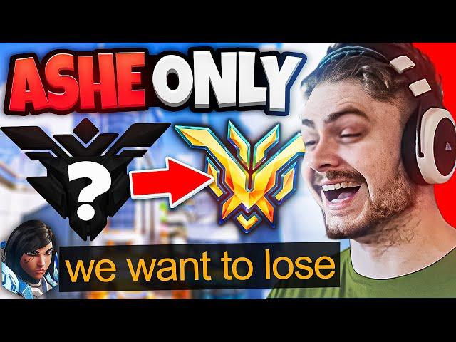 It's like they wanted to lose... | Unranked To GM Ashe Only #8