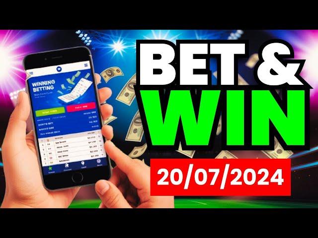 ACCURATE Football Predictions Today to WIN AGAIN (20/07/2024)