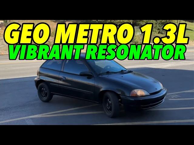 1998 Geo Metro 1.3L w/ VIBRANT RESONATOR!