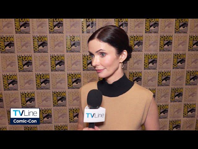 Superman & Lois Season 4 | Bitsie Tulloch Interview | Comic-Con 2024