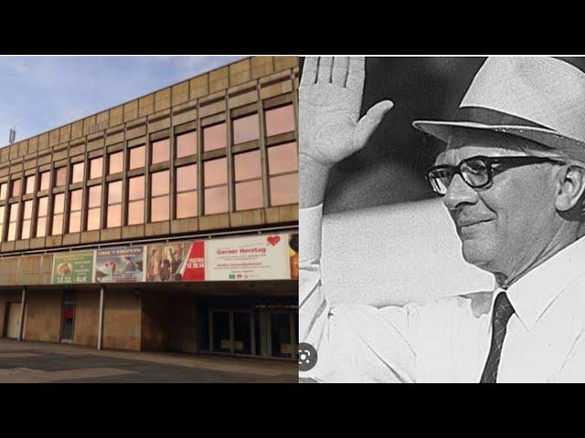 DDR Nostalgie Gebäude vom Feinsten - Das KUK in Gera (Kultur - und Kongresszentrum)