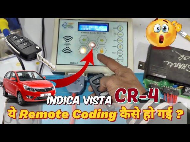 How to program car remote tata indica #remotecodingtool #technoecmrepairingacademy #centrelockcoding