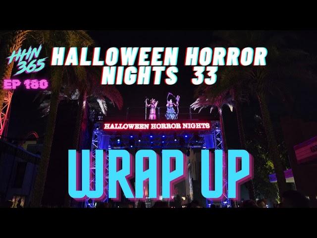 Destroy the Evidence! - HHN 33 Wrap-Up | Halloween Horror Nights 2024 Review & Rankings