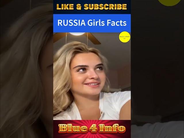 Amazing Facts About Russian Girls in Urdu & Hindi #shorts #youtubeshorts