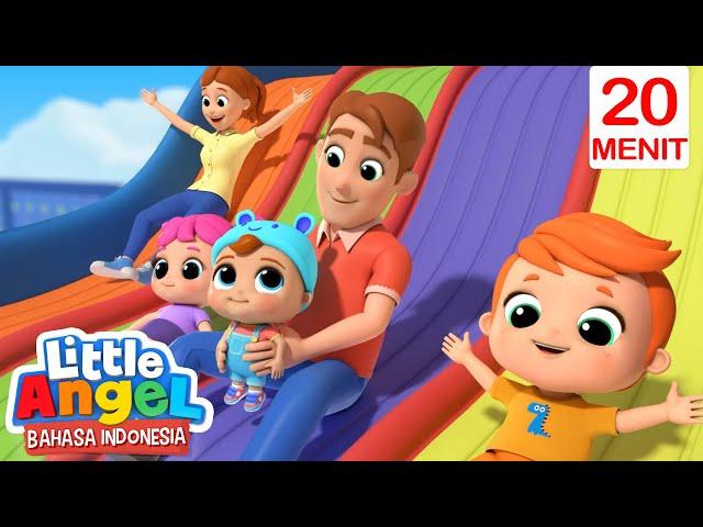 Main di Pekan Raya Menyenangkan! | Little Angel Bahasa Indonesia | Kartun Anak