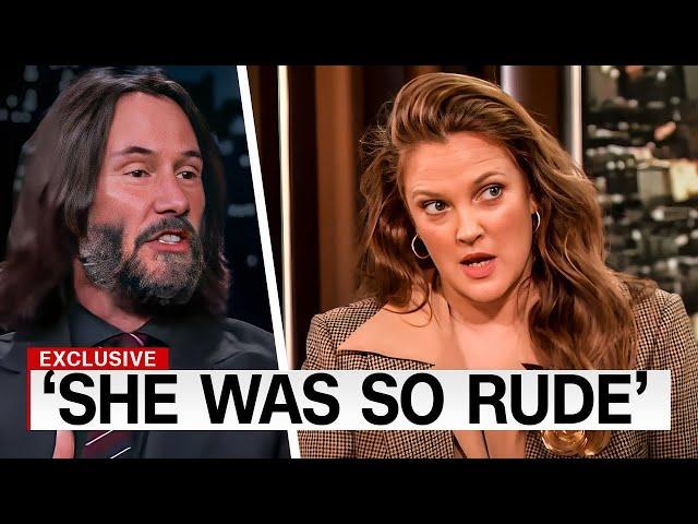 Keanu Reeves WALKED OUT Of His Interview With Drew Barrymore..