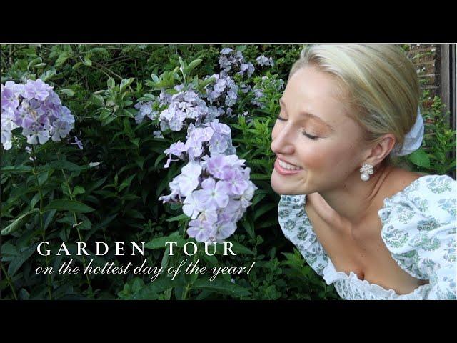 GLORIOUS GARDEN TOUR | SPRITZ OF THE SUMMER | LUXURY SKINCARE UNBOXING & GIRLY BUNCH