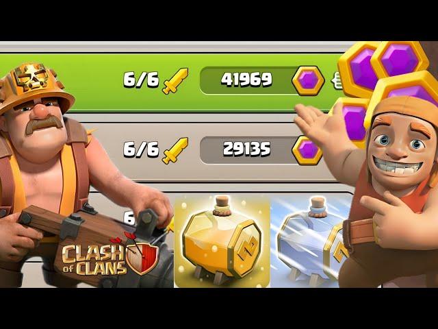 THIS IS HOW I LOOT ALMOST 42k capital gold, breaking my own record #COC#clancapital