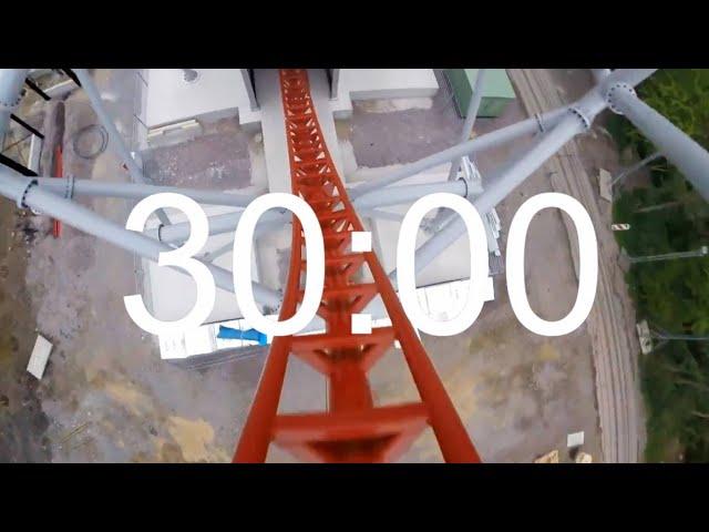 30 MINUTE TIMER with ALARM: TALLEST ROLLER COASTER