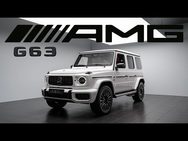 2025 Mercedes G63 AMG Facelift - In Polar White (Details, Interior, Exterior)