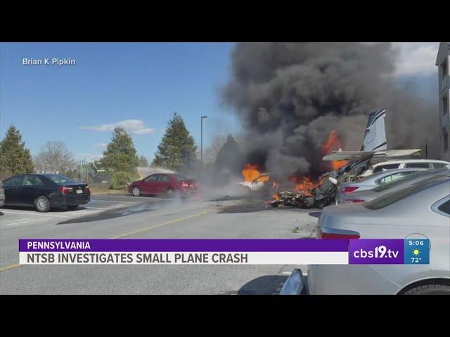 NTSB investigating Pennsylvania plane crash