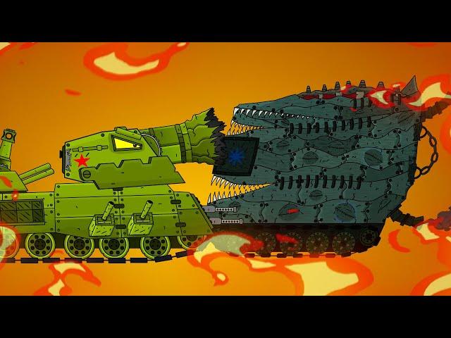РАТТЕ vs БЕЗЛИКИЙ Супер месилово - Мультики про танки