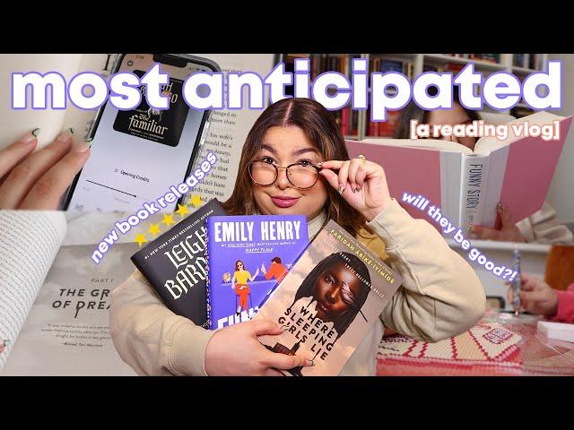 i read my MOST anticipated book releases of 2024 ️ a reading vlog!