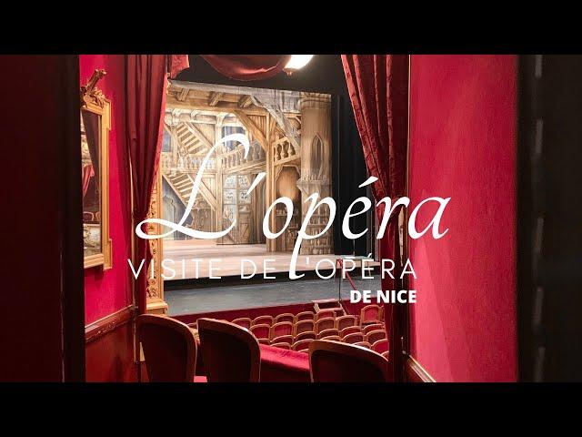 Visite de L'Opéra de Nice