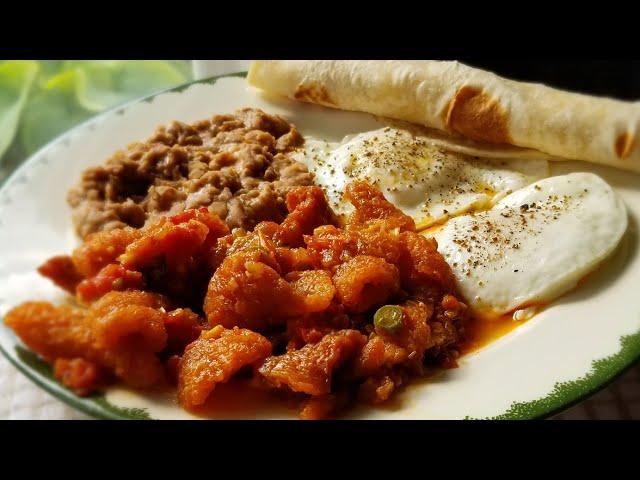 CHICHARRON EN SALSA ROJA 