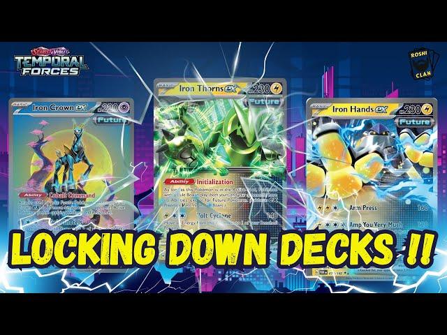 *New* Turbo Iron Thorns EX Locking Down Decks On Ranked! Pokemon TCG Live