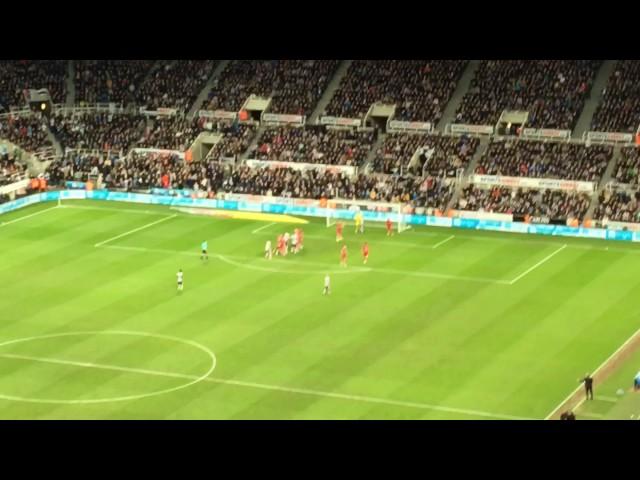 Ciaran Clark goal Newcastle v Bristol city