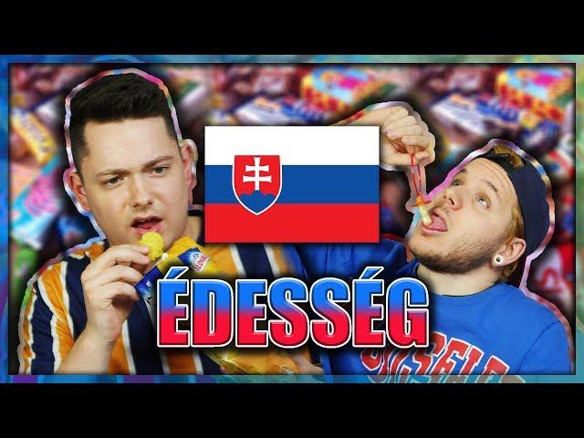 SZLOVÁK SNACK KÓSTOLÁS!  Ez Micsoda?!