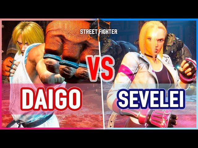 SF6  Daigo (Ken) vs Sevelei (Cammy)  Street Fighter 6
