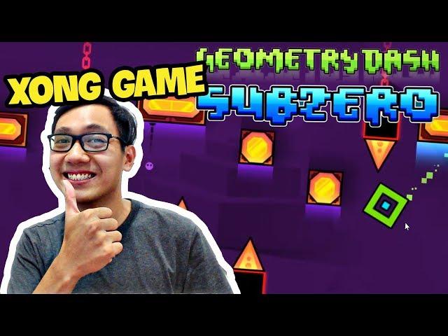 Sơn Đù XỬ ĐẸP MÀN CỰC KHÓ CỦA GEOMETRY DASH SUBZERO - Geometry Dash Subzero (Sơn Đù Funny Moments)