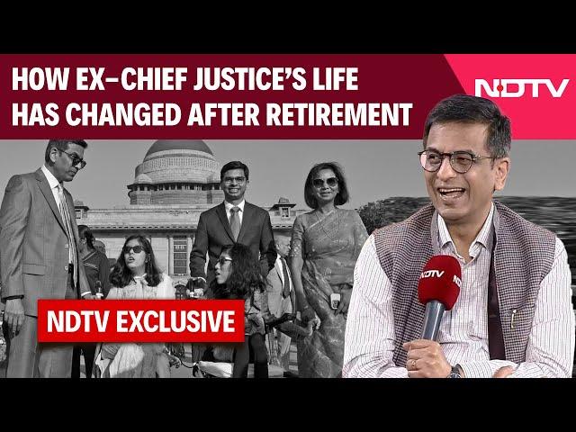 DY Chandrachud News | How Ex-Chief Justice DY Chandrachud's Life Has Changed After Retirement