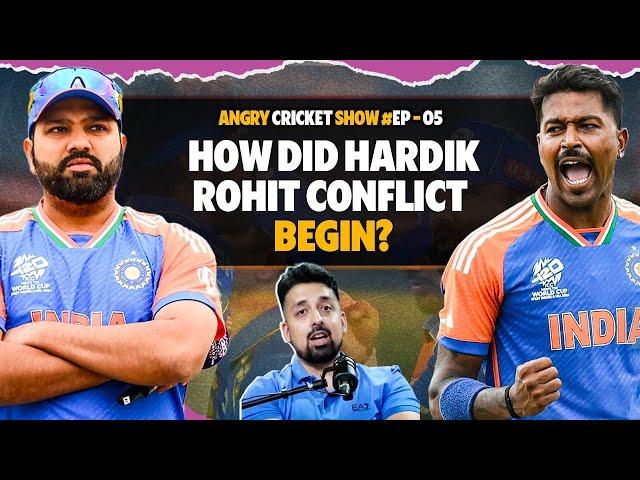 ANGRY CRICKET SHOW EP 05: KAHA SE SHURU HUA ROHIT HARDIK KE BEECH VIVAD?