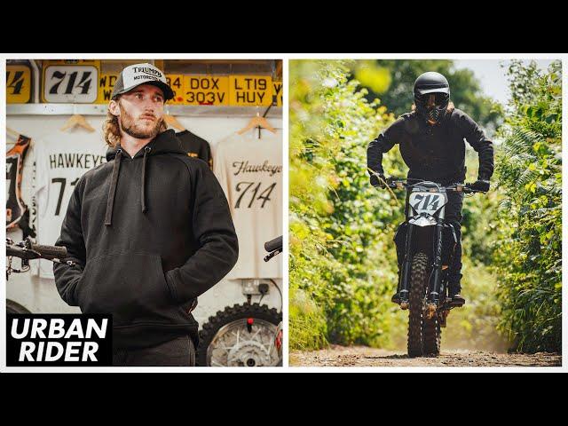 URBAN RIDER Onyx - Single Layer Riding Hoodie & Sweater MK2