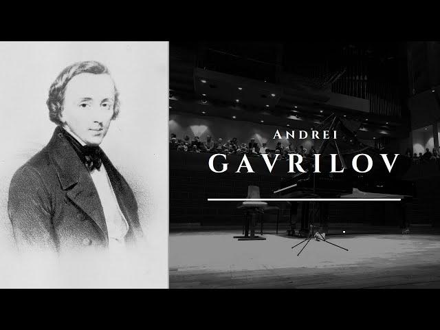 (Andrei Gavrilov | 1978 | Live) Chopin: Four Etudes