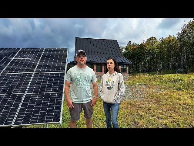 STRUCK by LIGHTNING | We LOST POWER LIVING Off Grid