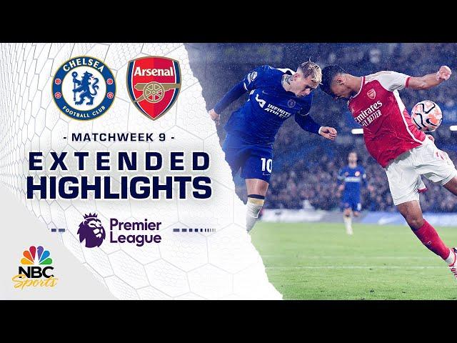 Chelsea v. Arsenal | PREMIER LEAGUE HIGHLIGHTS | 10/21/2023 | NBC Sports