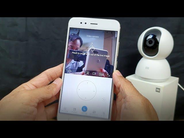 How to Connect Xiaomi Mi Home Security Camera 360 to the Mobile Phone via Wifi