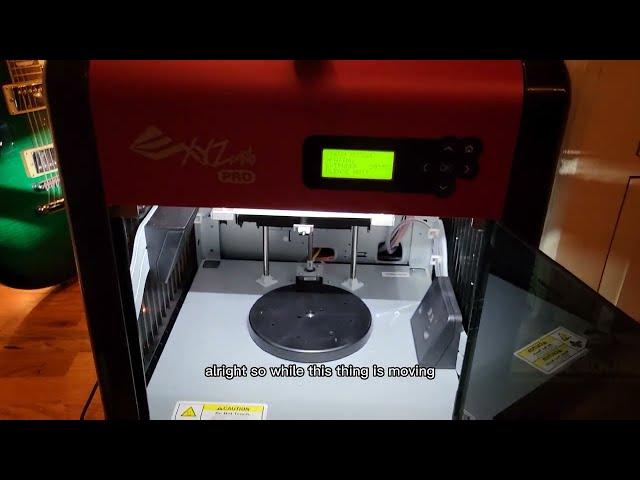 3D Printer Calibration Fail Fix and Z offset (Davinci 1)