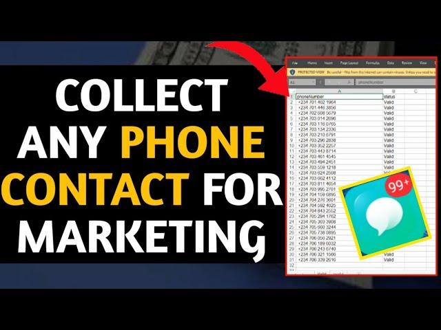 How To Extract Phone Numbers For Free (Phone Number Extractor)