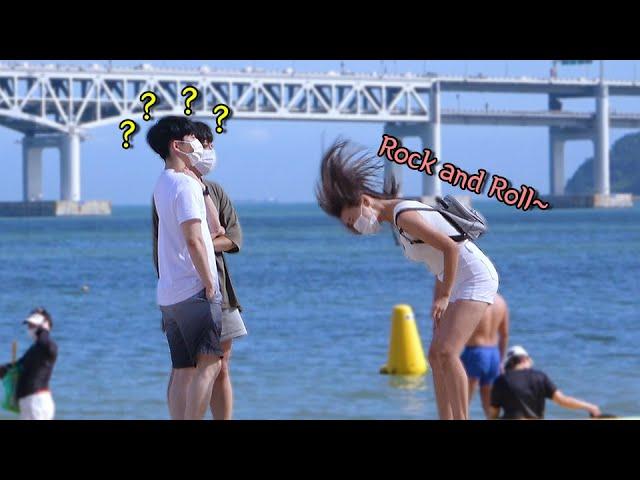 Awkward dancing on the street PRANK! korean reaction!!