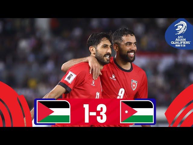 Palestine - Jordan | Highlights | #AsianQualifiers - Road To 26